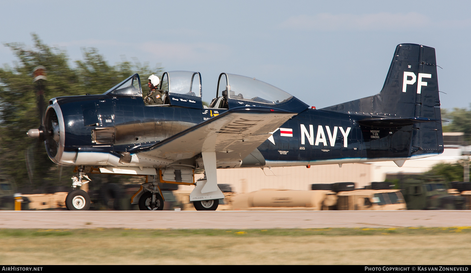 Aircraft Photo of N555PF / 138265 | North American T-28B Trojan | USA - Navy | AirHistory.net #388127