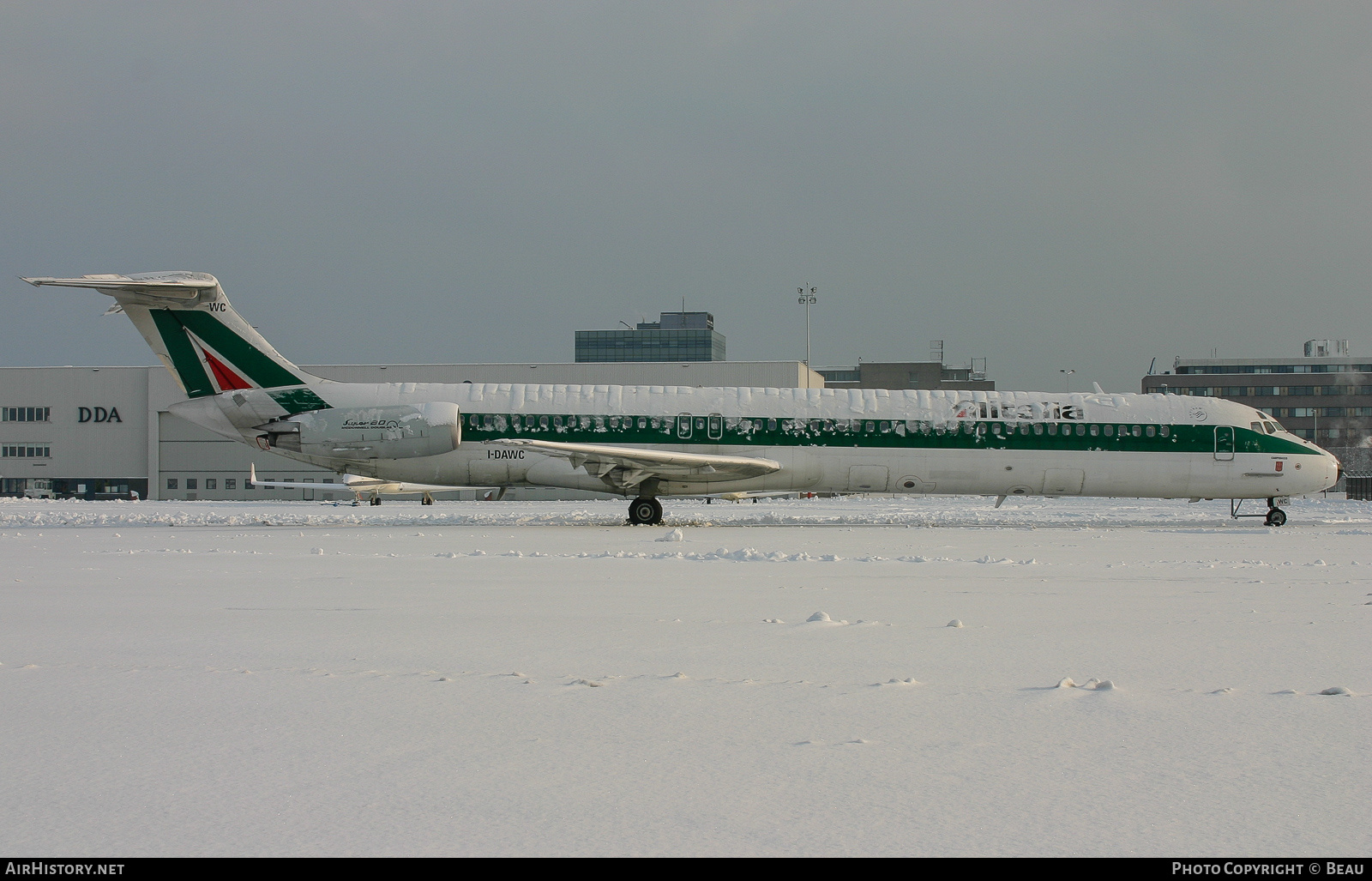Aircraft Photo of I-DAWC | McDonnell Douglas MD-82 (DC-9-82) | Alitalia | AirHistory.net #388132