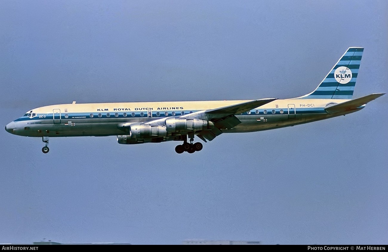 Aircraft Photo of PH-DCI | Douglas DC-8-53 | KLM - Royal Dutch Airlines | AirHistory.net #388149