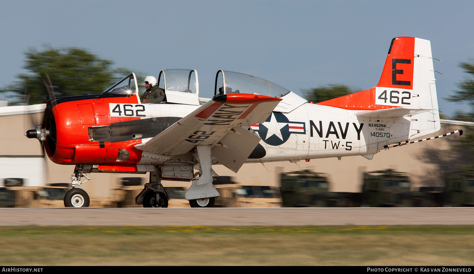 Aircraft Photo of N462NA / NX462NA / 140570 | North American T-28C Trojan | USA - Navy | AirHistory.net #388153