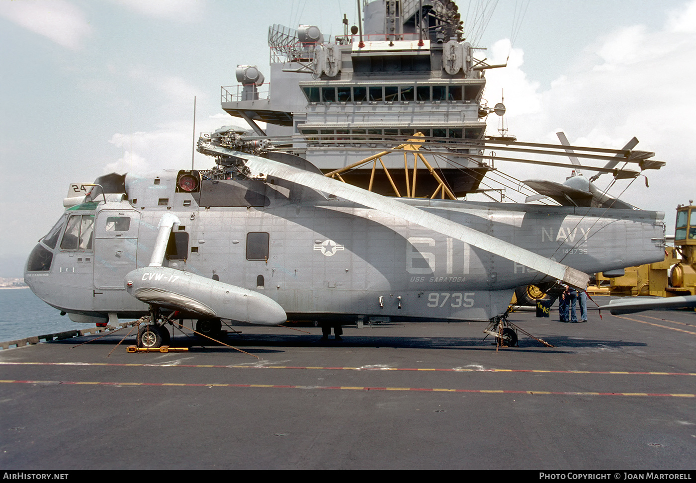 Aircraft Photo of 149735 / 9735 | Sikorsky SH-3H/AEW Sea King (S-61B) | USA - Navy | AirHistory.net #388156
