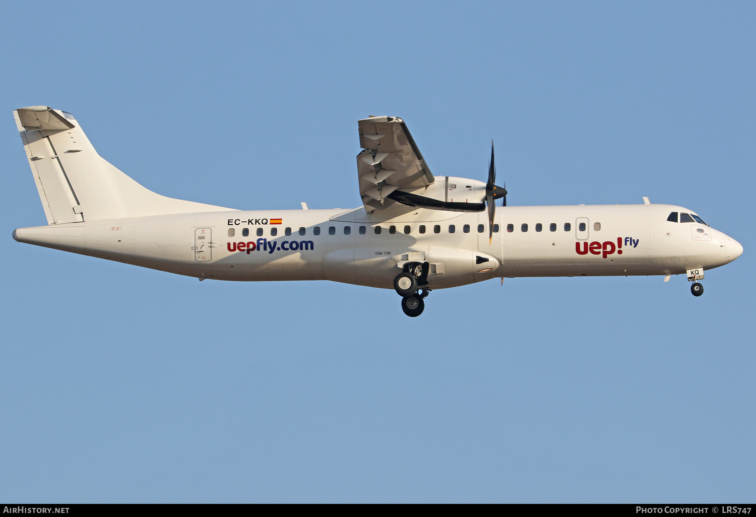 Aircraft Photo of EC-KKQ | ATR ATR-72-500 (ATR-72-212A) | Uep!Fly | AirHistory.net #388178