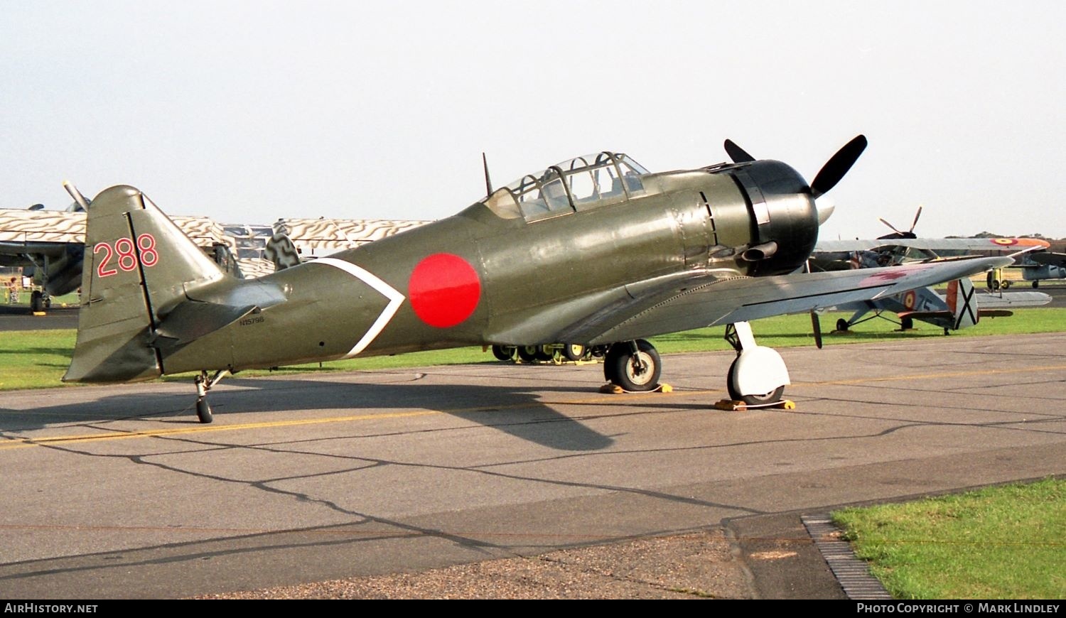 Aircraft Photo of N15798 | North American T-6 / A6M Zero (mod) | AirHistory.net #388193