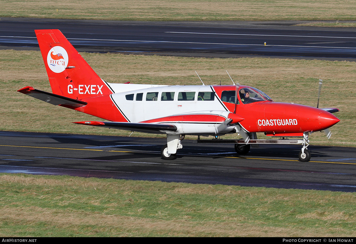 Aircraft Photo of G-EXEX | Cessna 404 Titan II | MCA - Maritime and Coastguard Agency | AirHistory.net #388200