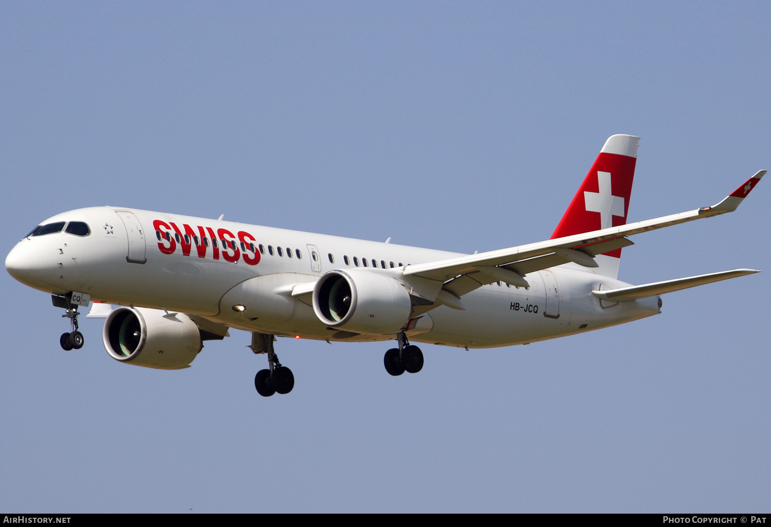 Aircraft Photo of HB-JCQ | Airbus A220-371 (BD-500-1A11) | Swiss International Air Lines | AirHistory.net #388225