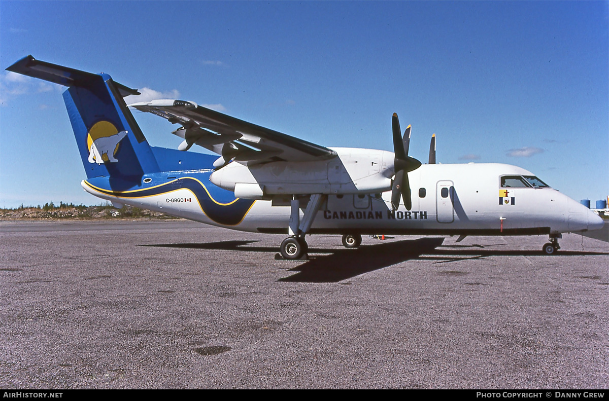 Aircraft Photo of C-GRGO | De Havilland Canada DHC-8-106 Dash 8 | Canadian North | AirHistory.net #388230