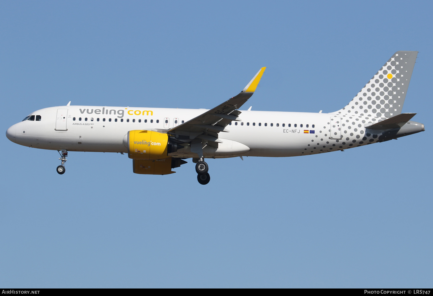 Aircraft Photo of EC-NFJ | Airbus A320-271N | Vueling Airlines | AirHistory.net #388236