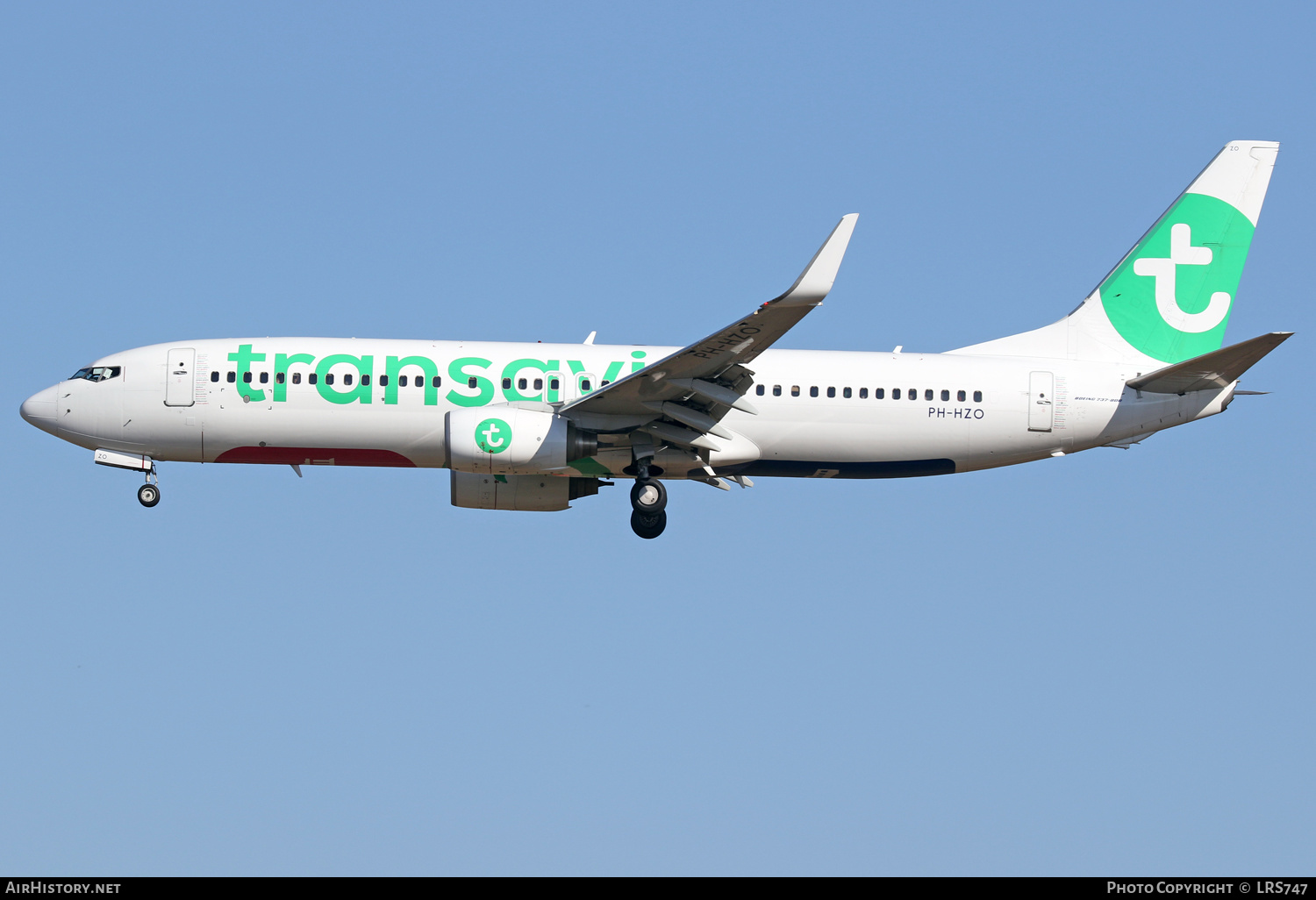 Aircraft Photo of PH-HZO | Boeing 737-8K2 | Transavia | AirHistory.net #388243