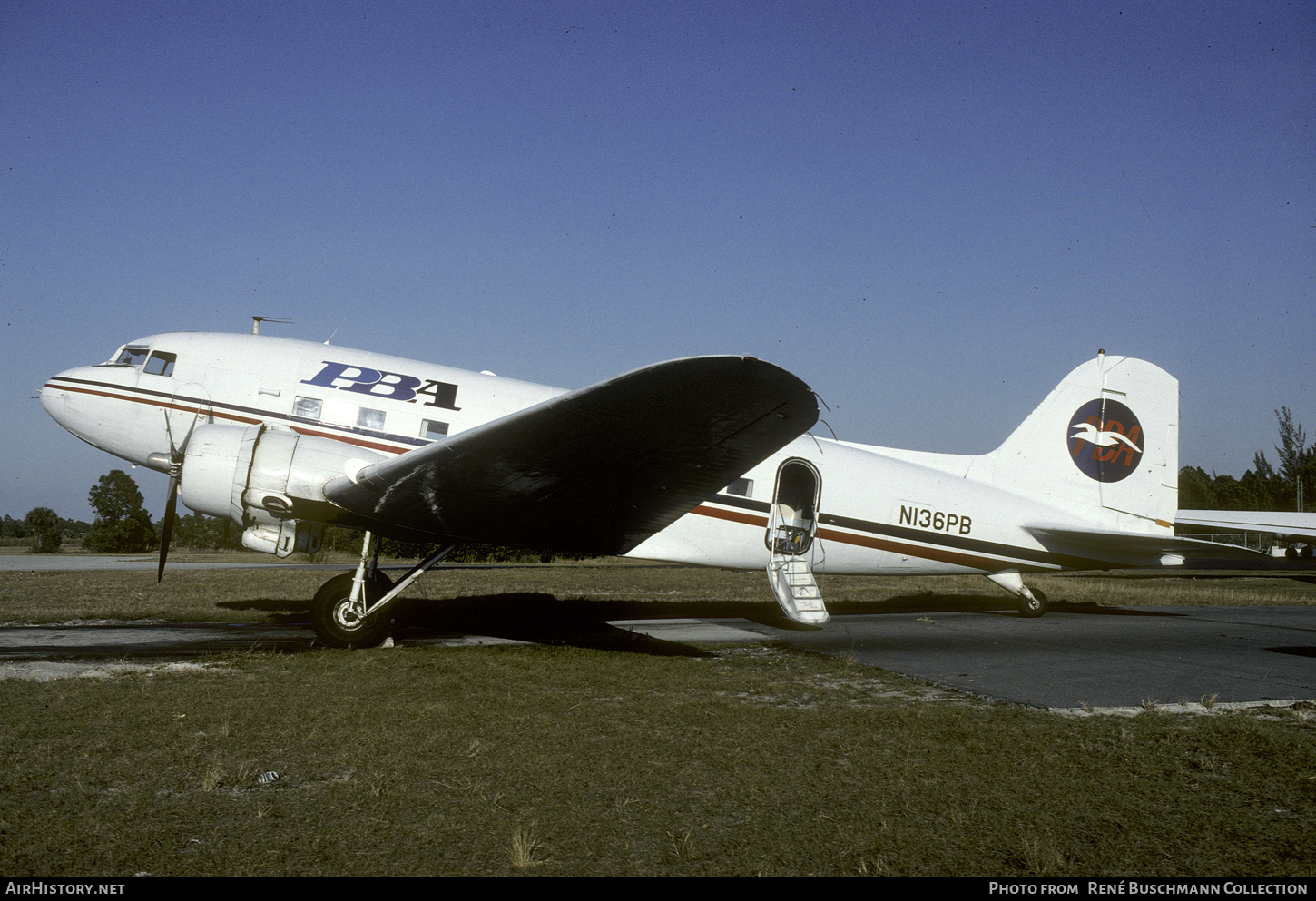 Aircraft Photo of N136PB | Douglas DC-3(A) | PBA - Provincetown-Boston Airline | AirHistory.net #388293