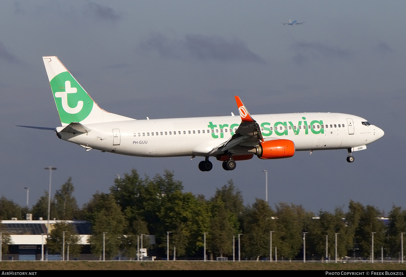 Aircraft Photo of PH-GUU | Boeing 737-8EH | Transavia | AirHistory.net #388296