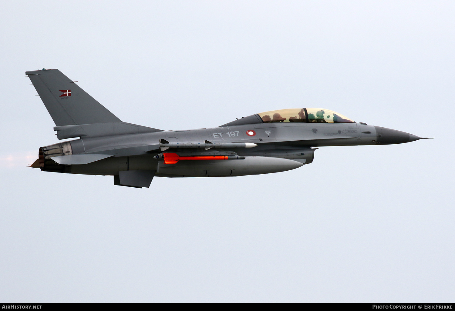 Aircraft Photo of ET-197 | General Dynamics F-16BM Fighting Falcon | Denmark - Air Force | AirHistory.net #388324
