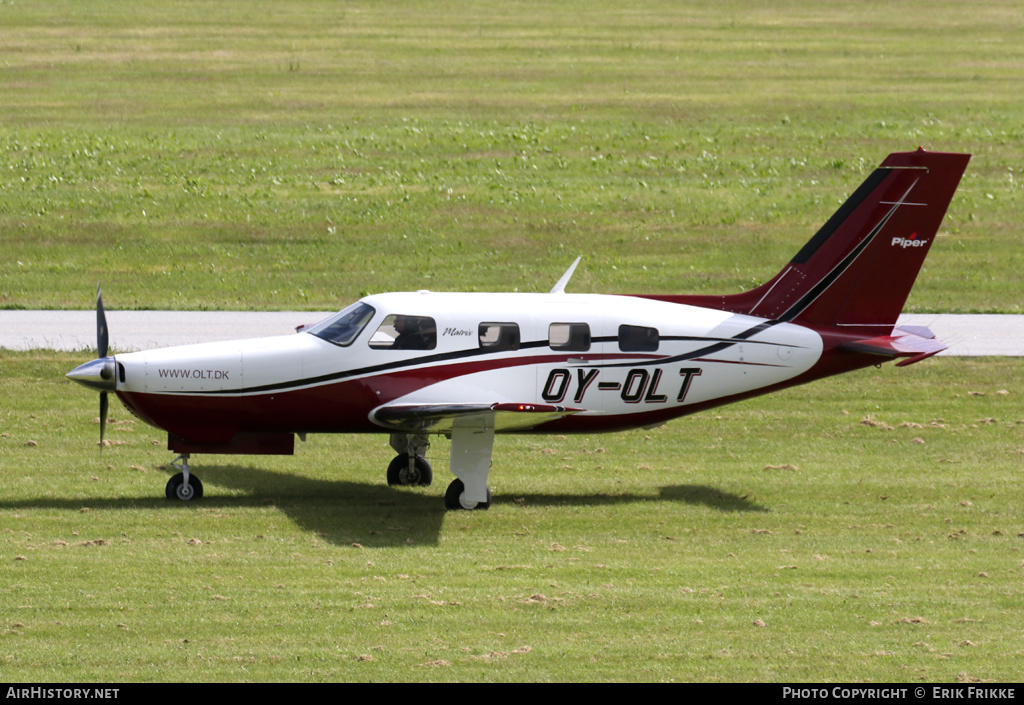 Aircraft Photo of OY-OLT | Piper PA-46R-350T Malibu Matrix | AirHistory.net #388325