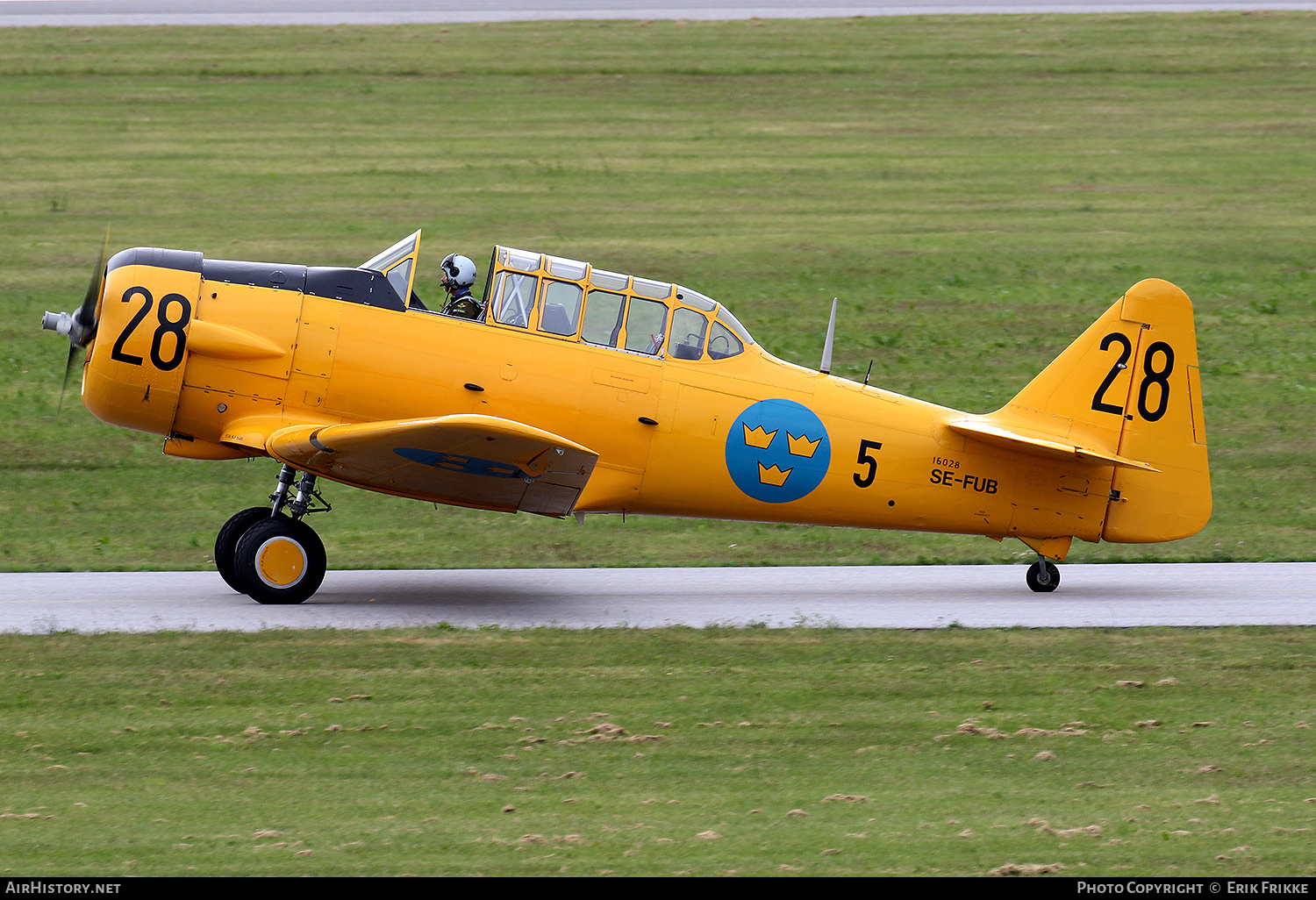 Aircraft Photo of SE-FUD / 16068 | North American Sk16A | Sweden - Air Force | AirHistory.net #388327