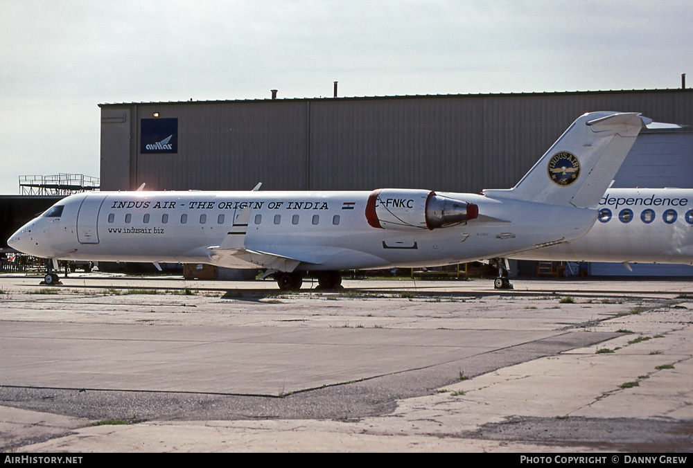 Aircraft Photo of C-FNKC | Bombardier CRJ-200ER (CL-600-2B19) | Indus Air | AirHistory.net #388332