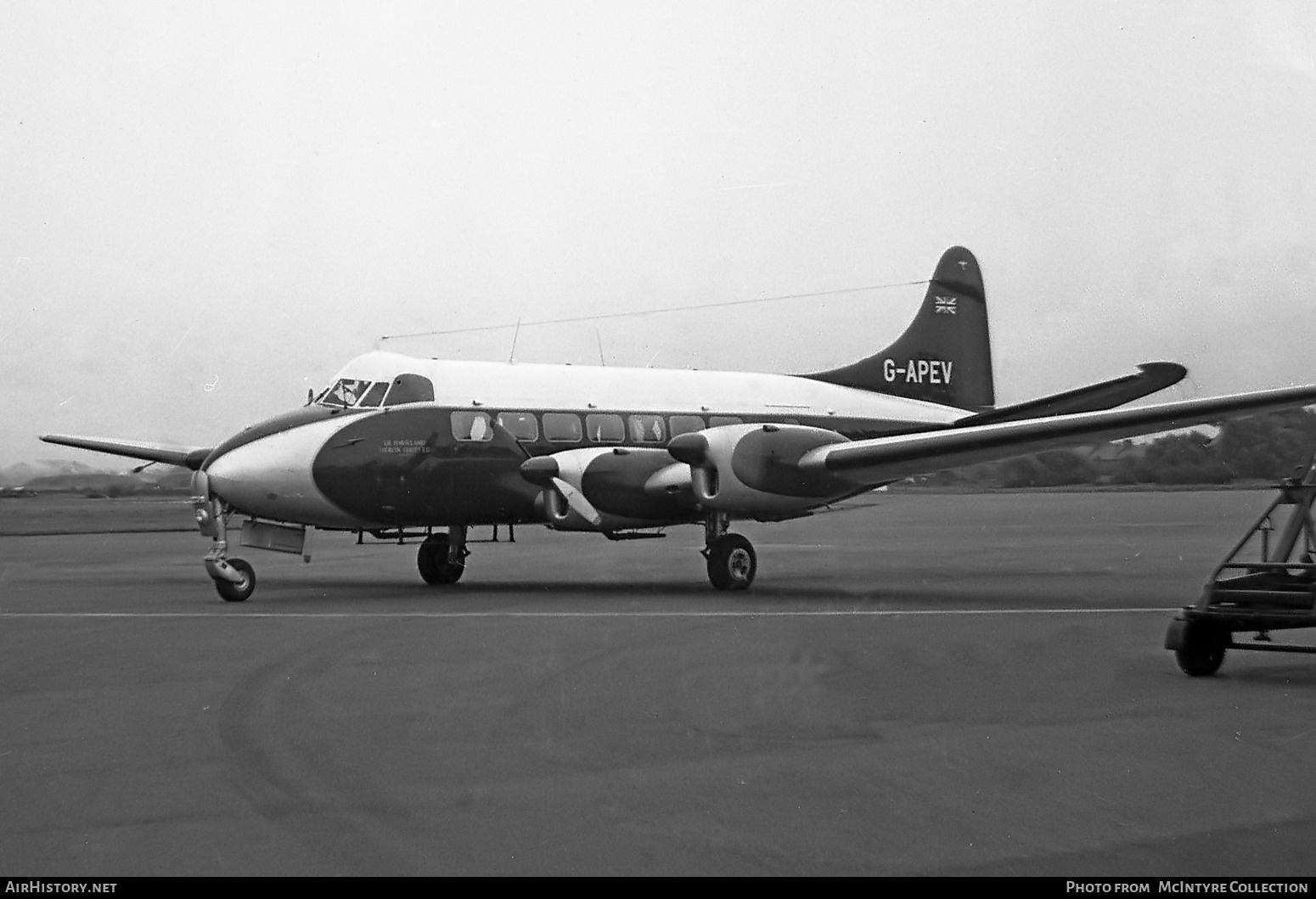 Aircraft Photo of G-APEV | De Havilland D.H. 114 Heron 2D | De Havilland | AirHistory.net #388336