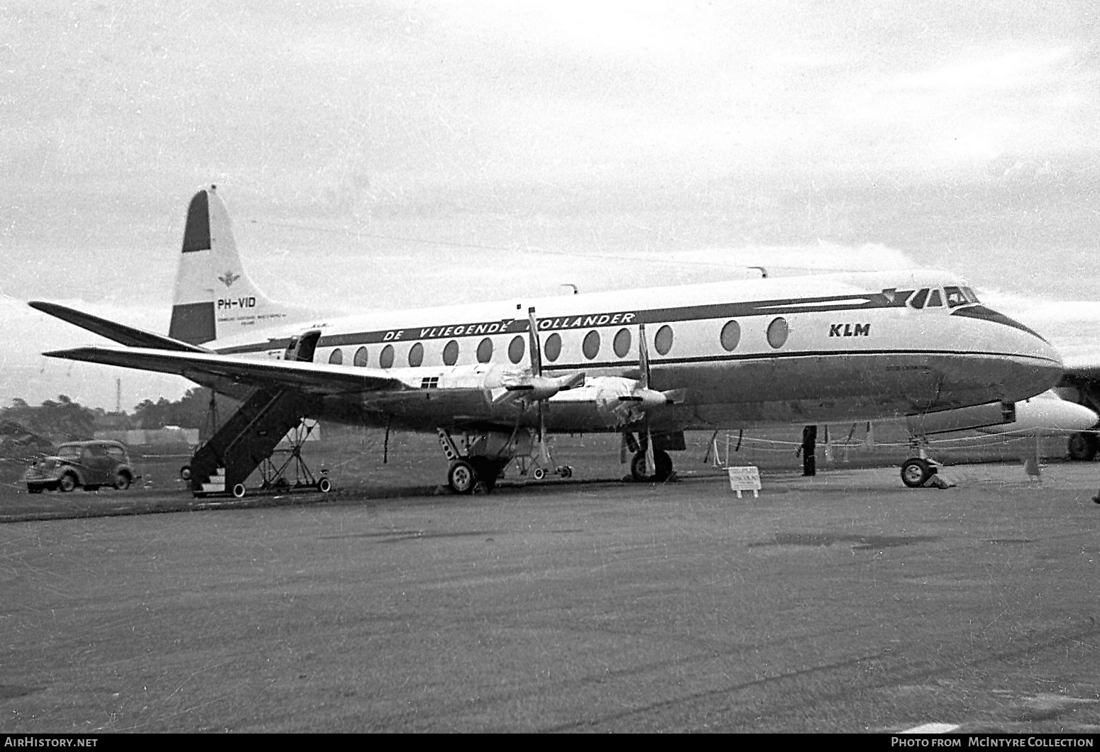 Aircraft Photo of PH-VID | Vickers 803 Viscount | KLM - Royal Dutch Airlines | AirHistory.net #388340