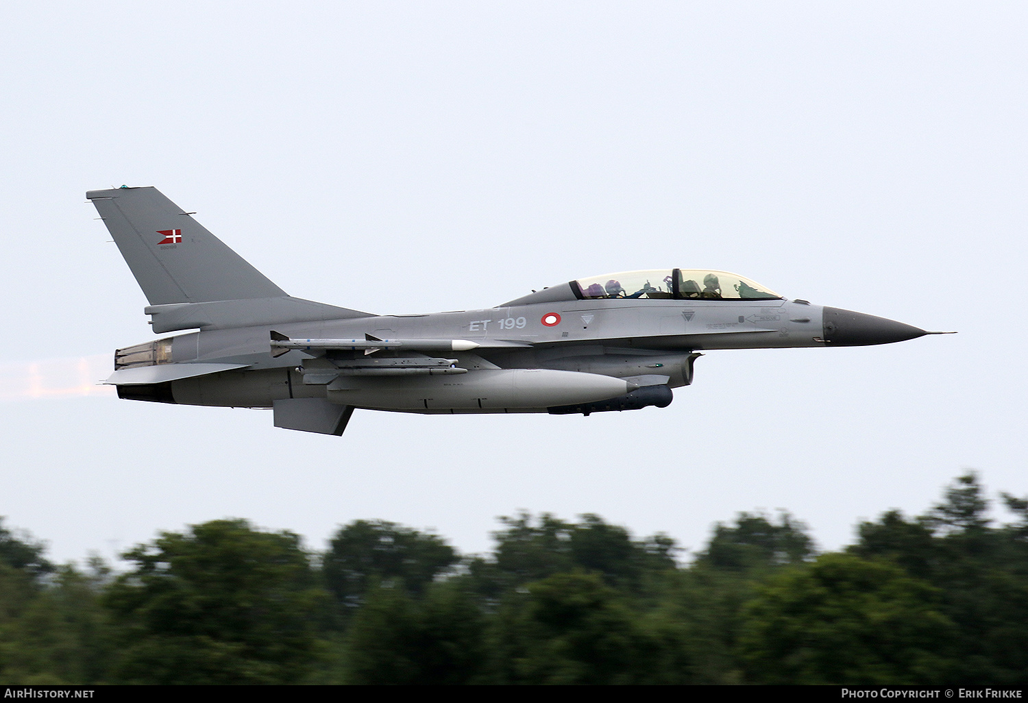 Aircraft Photo of ET-199 | General Dynamics F-16BM Fighting Falcon | Denmark - Air Force | AirHistory.net #388342