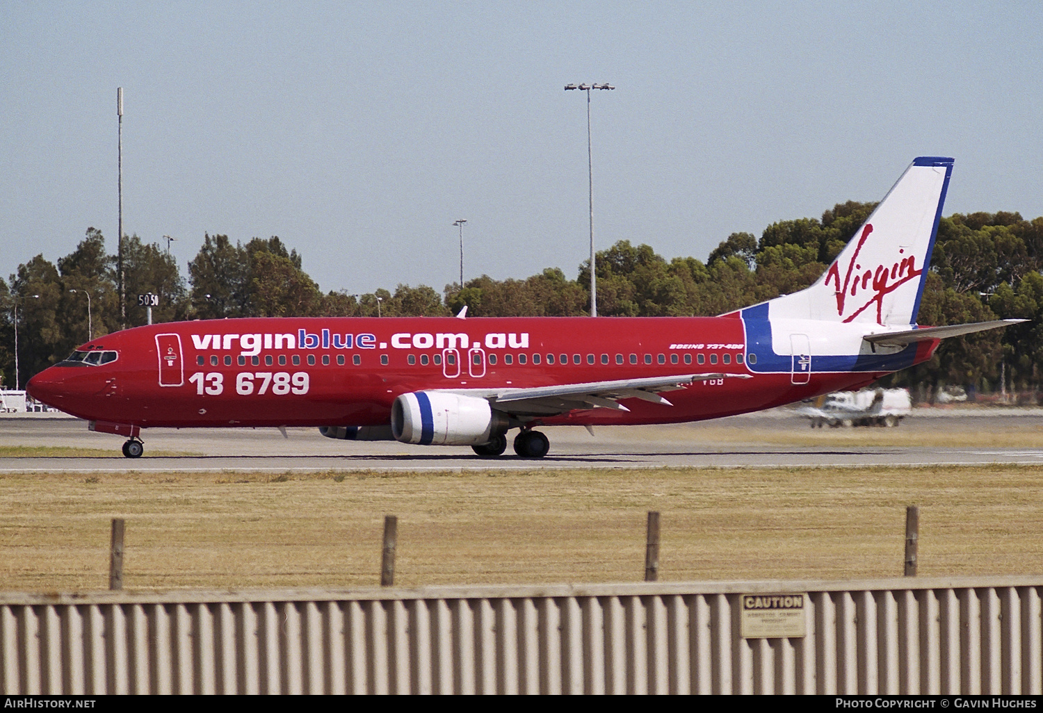 Aircraft Photo of VH-VGB | Boeing 737-4Q8 | Virgin Blue Airlines | AirHistory.net #388349