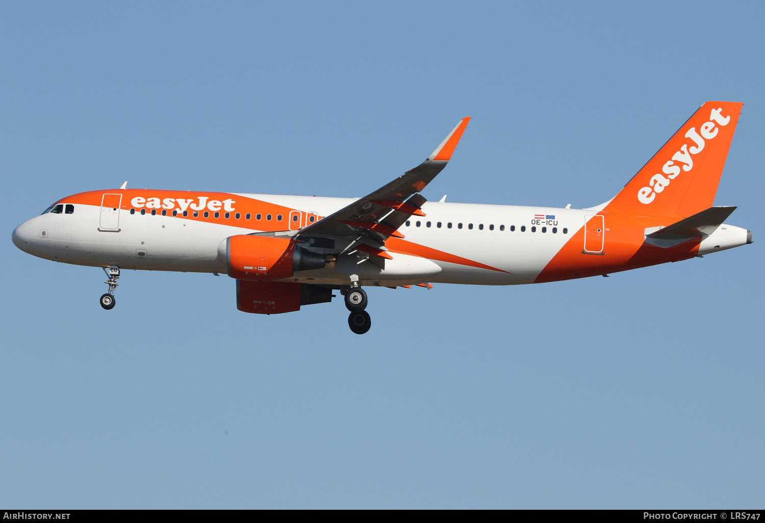 Aircraft Photo of OE-ICU | Airbus A320-214 | EasyJet | AirHistory.net #388390