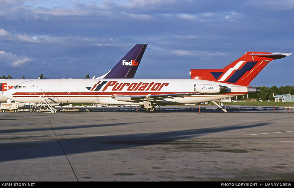 Aircraft Photo of C-GGKF | Boeing 727-223(F) | Purolator Courier | AirHistory.net #388403