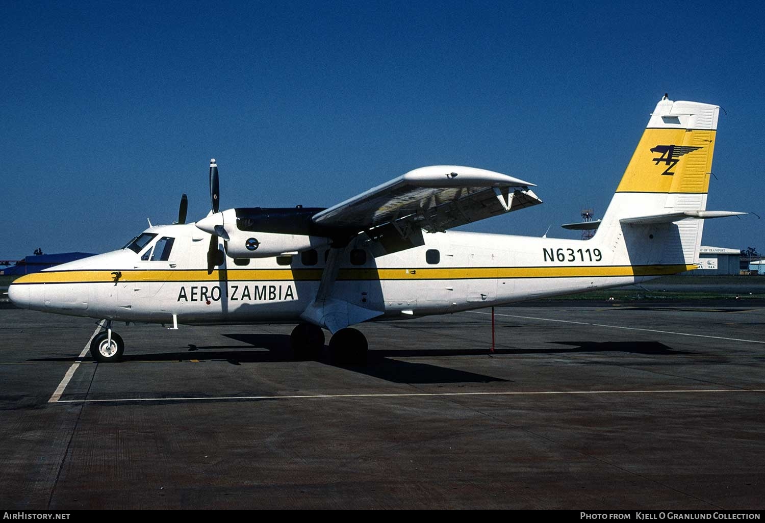 Aircraft Photo of N63119 | De Havilland Canada DHC-6-200 Twin Otter | Aero Zambia | AirHistory.net #388417