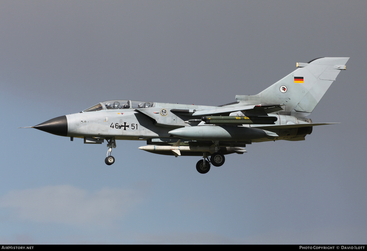 Aircraft Photo of 4651 | Panavia Tornado ECR | Germany - Air Force | AirHistory.net #388421