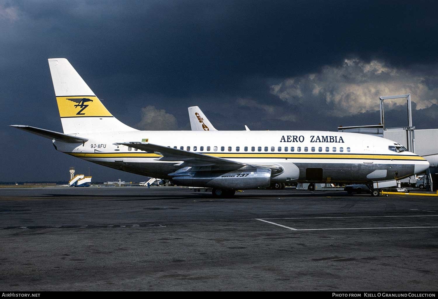 Aircraft Photo of 9J-AFU | Boeing 737-222 | Aero Zambia | AirHistory.net #388425