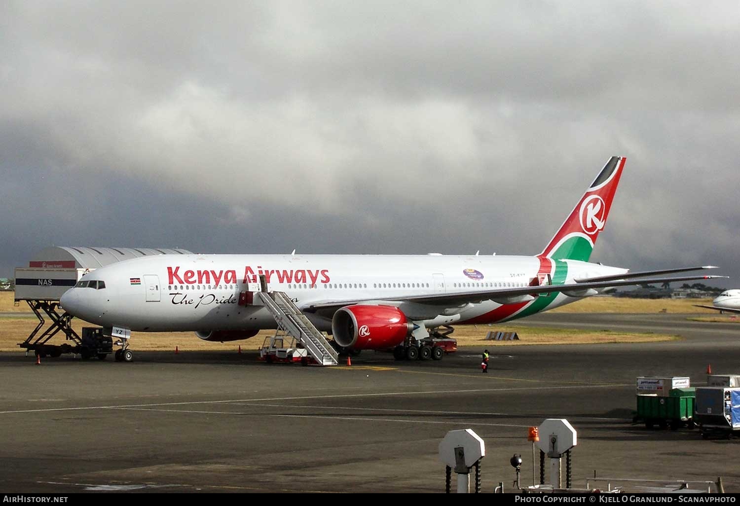 Aircraft Photo of 5Y-KYZ | Boeing 777-2U8/ER | Kenya Airways | AirHistory.net #388434