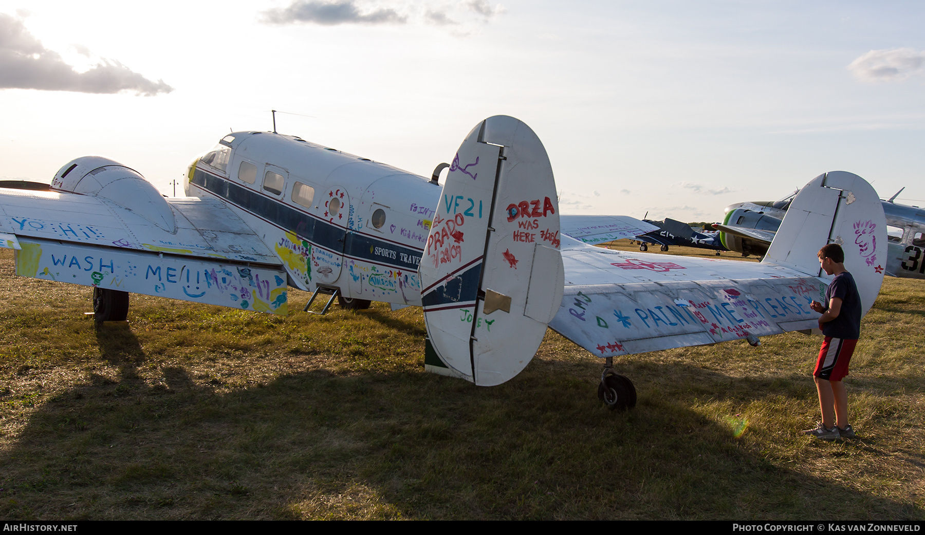 Aircraft Photo of N9660C | Beech C-45G Expeditor | Sports Travel Club | AirHistory.net #388442