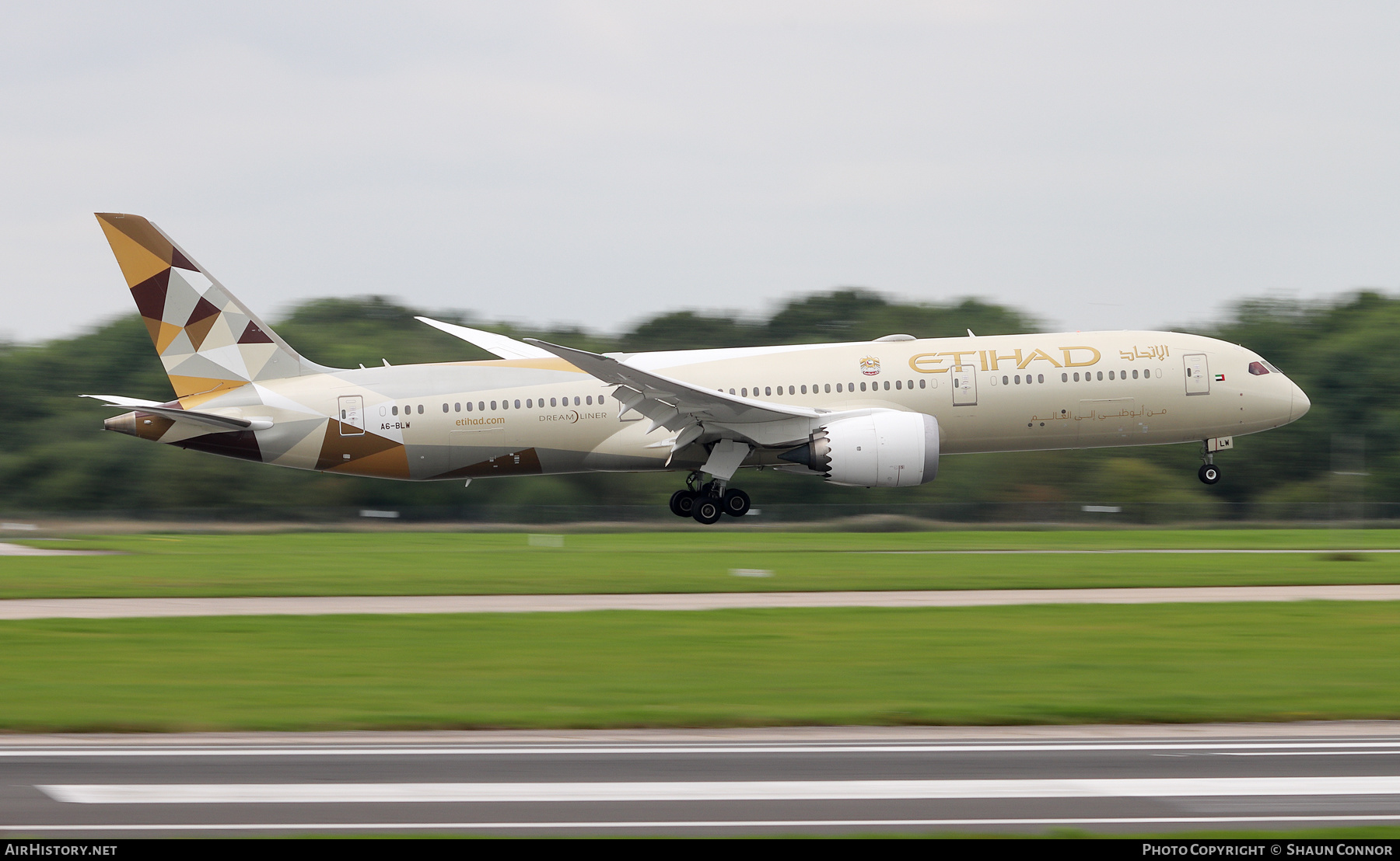 Aircraft Photo of A6-BLW | Boeing 787-9 Dreamliner | Etihad Airways | AirHistory.net #388457