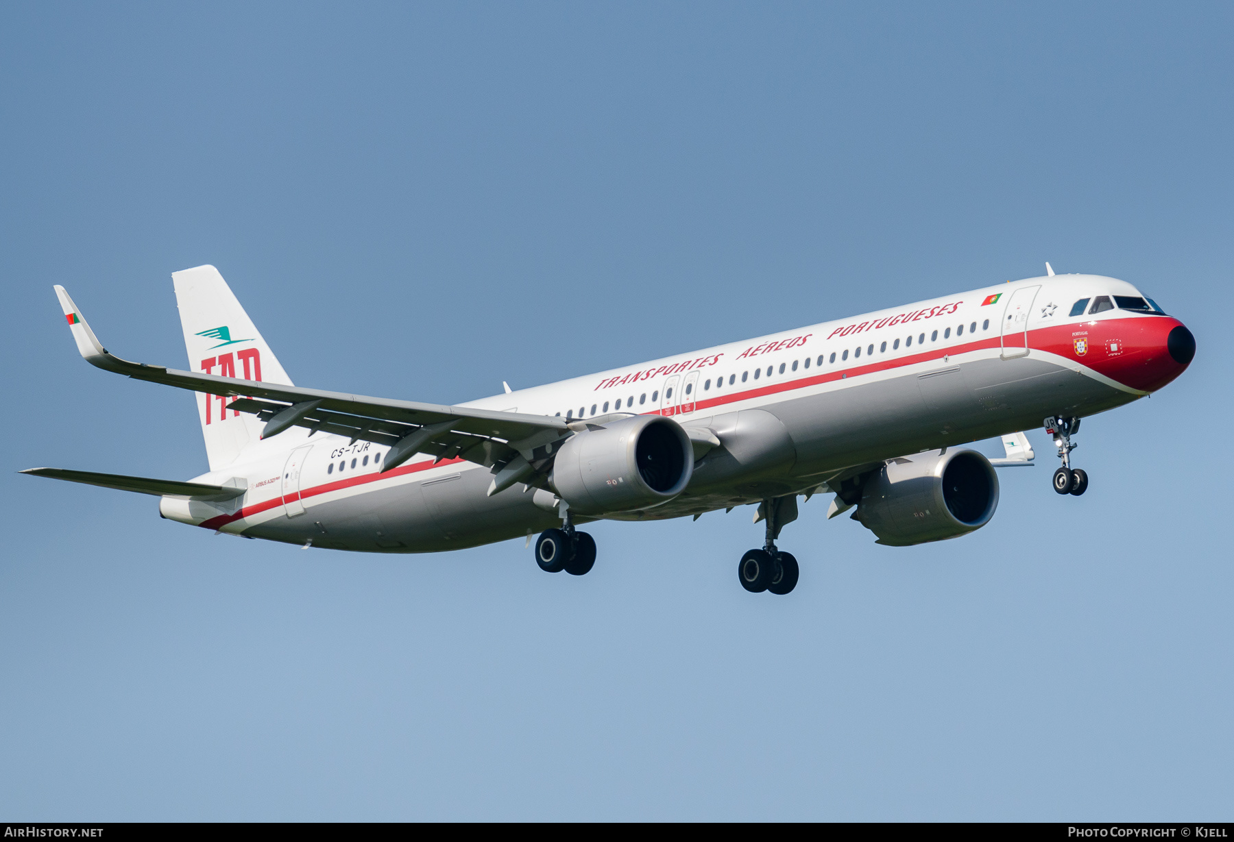 Aircraft Photo of CS-TJR | Airbus A321-251NX | TAP Air Portugal | TAP - Transportes Aéreos Portugueses | AirHistory.net #388460