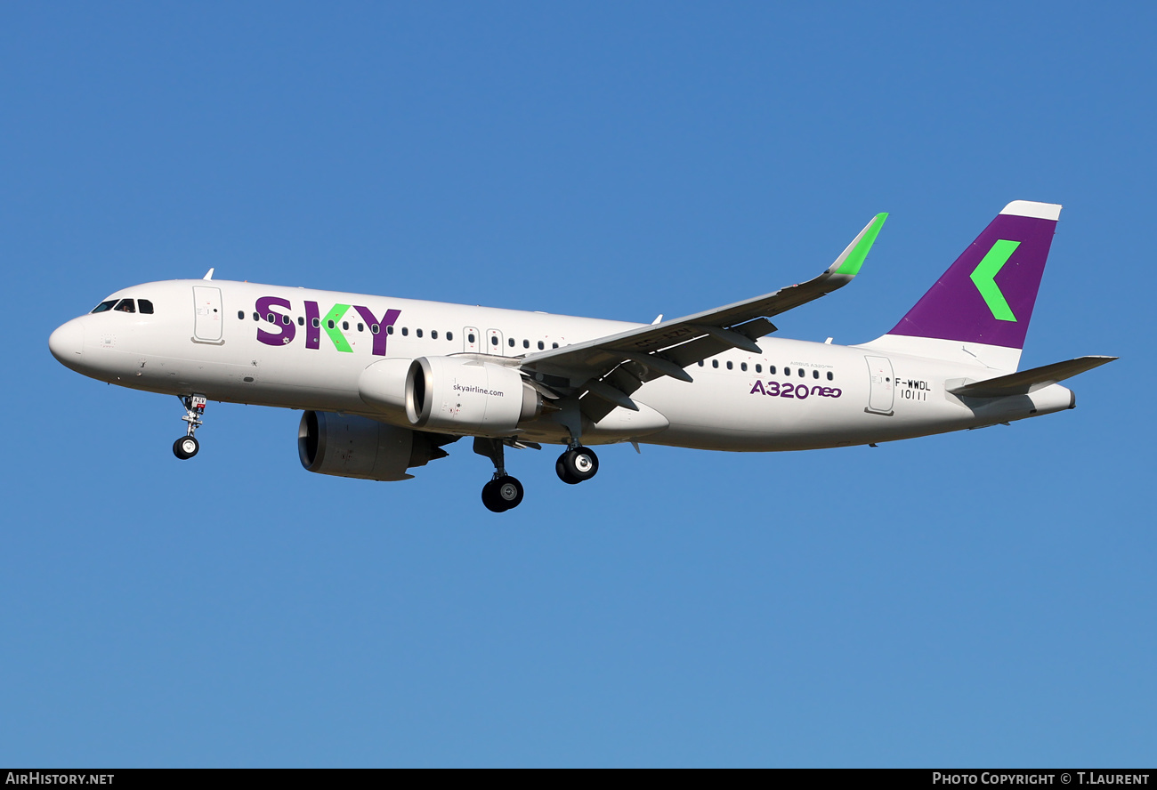 Aircraft Photo of F-WWDL | Airbus A320-251N | Sky Airline | AirHistory.net #388467