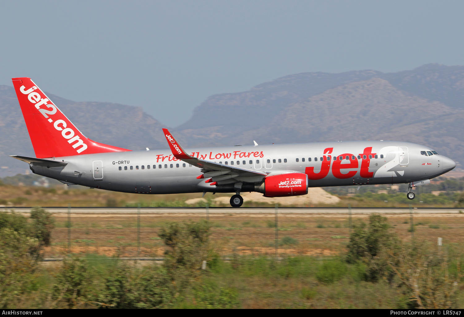 Aircraft Photo of G-DRTU | Boeing 737-86N | Jet2 | AirHistory.net #388473