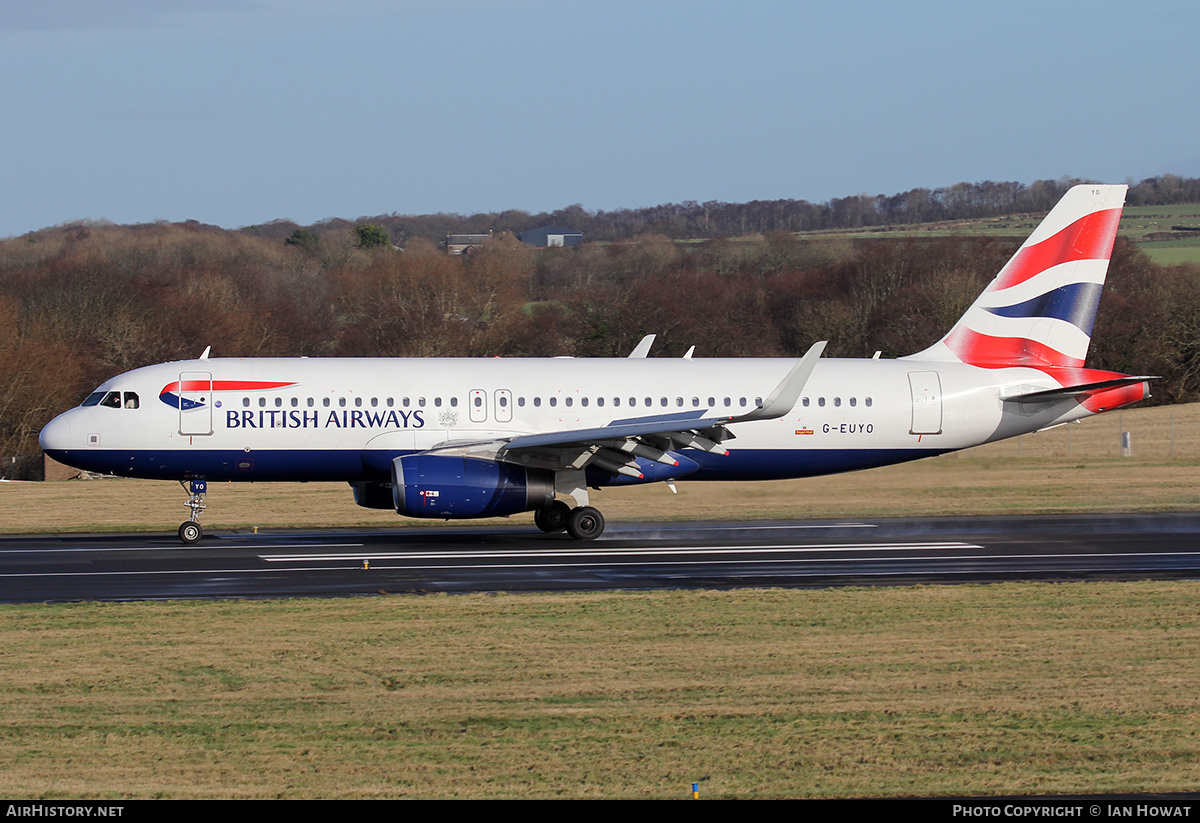 Aircraft Photo of G-EUYO | Airbus A320-232 | British Airways | AirHistory.net #388514