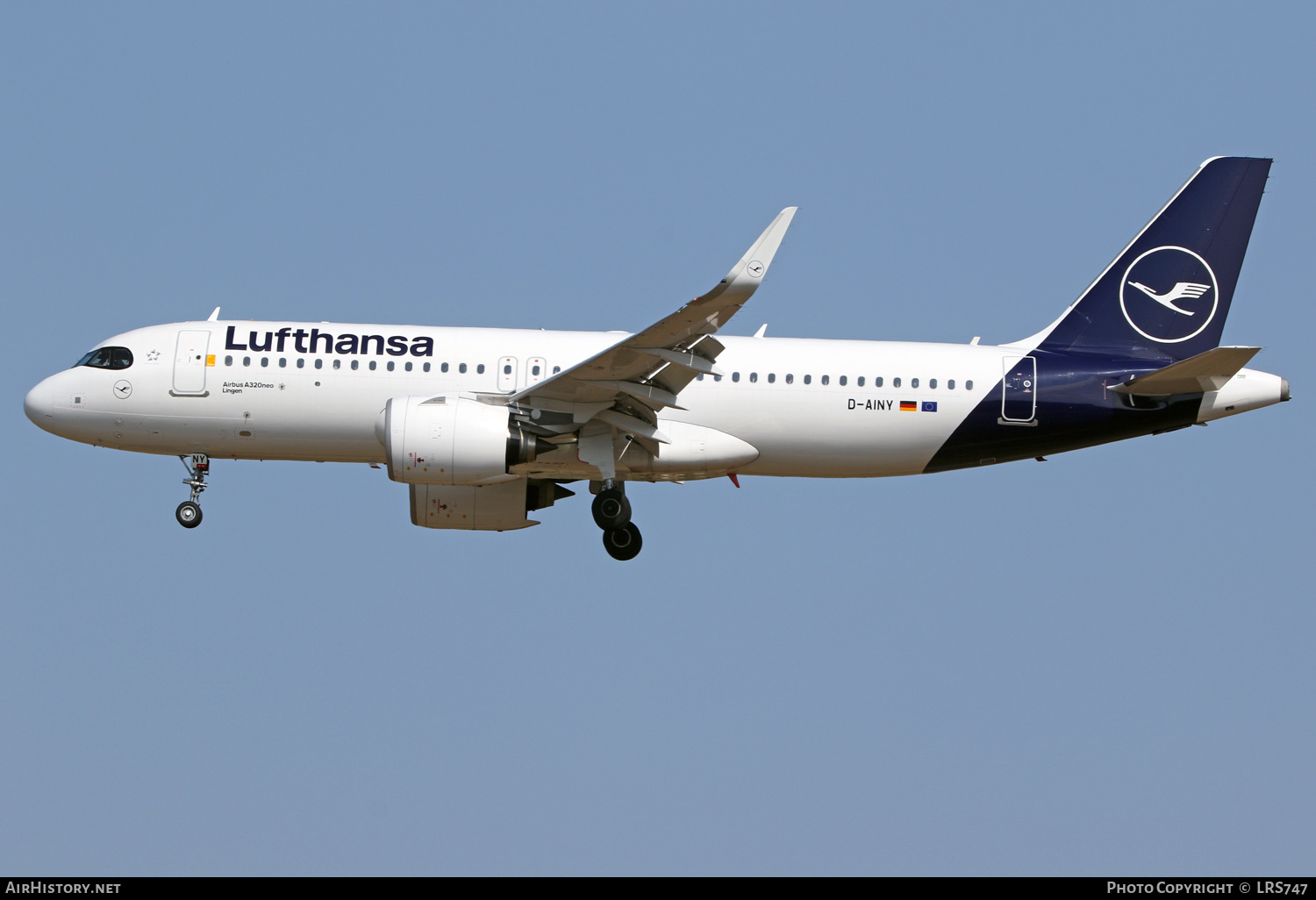 Aircraft Photo of D-AINY | Airbus A320-271N | Lufthansa | AirHistory.net #388515