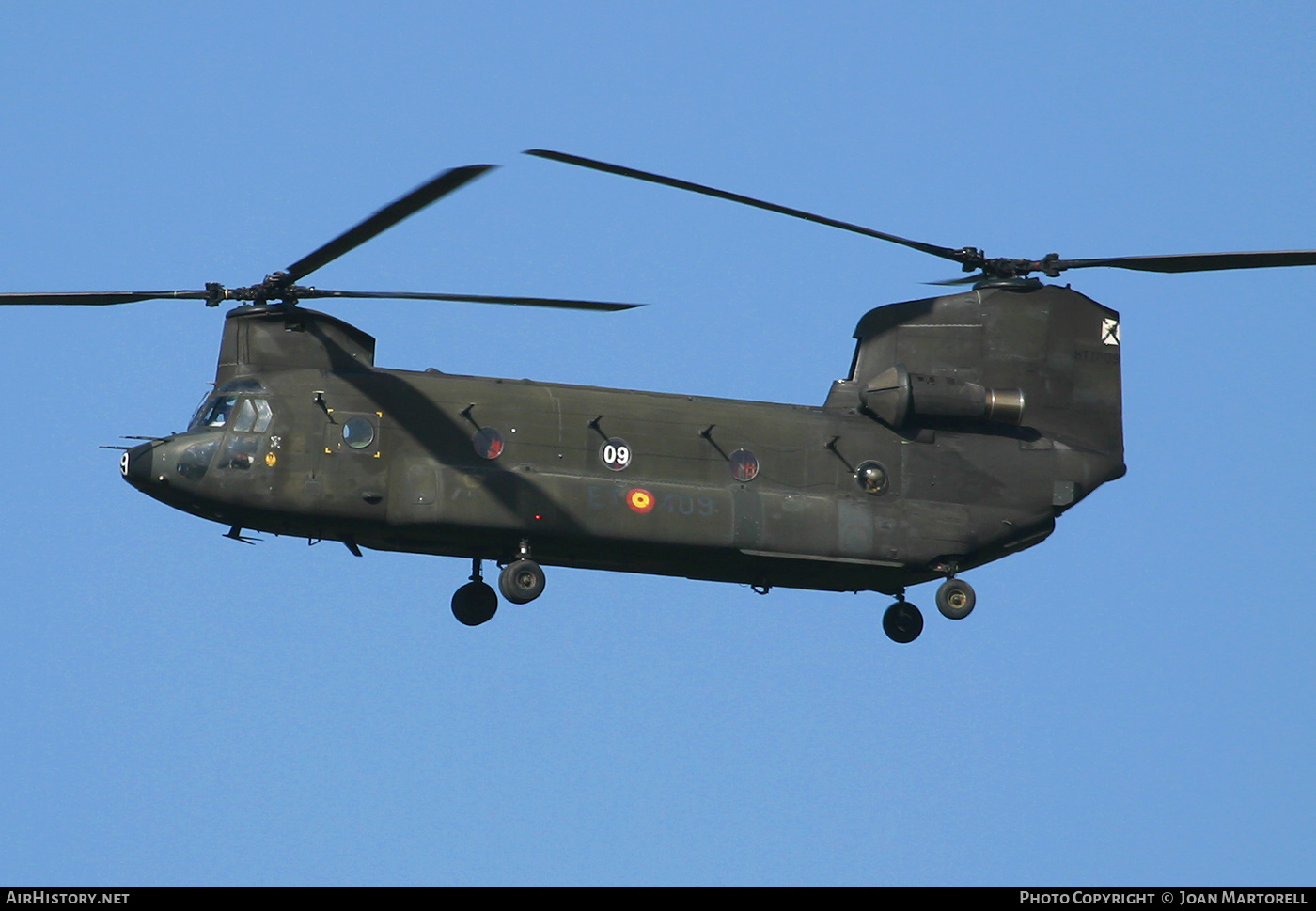 Aircraft Photo of HT.17-09 | Boeing CH-47D Chinook (414) | Spain - Army | AirHistory.net #388518