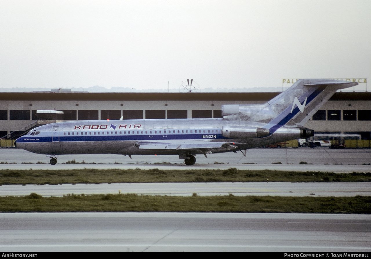 Aircraft Photo of N8103N | Boeing 727-25 | Kabo Air | AirHistory.net #388521