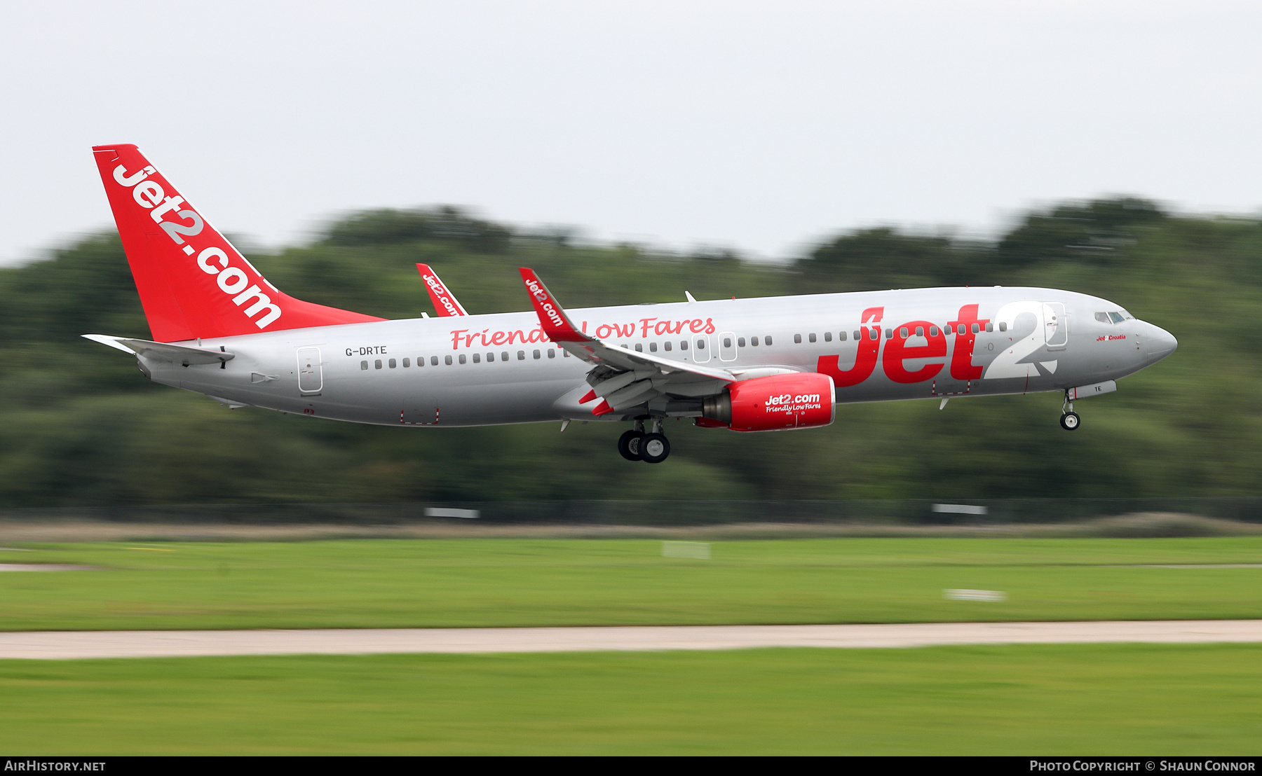 Aircraft Photo of G-DRTE | Boeing 737-8K5 | Jet2 | AirHistory.net #388522