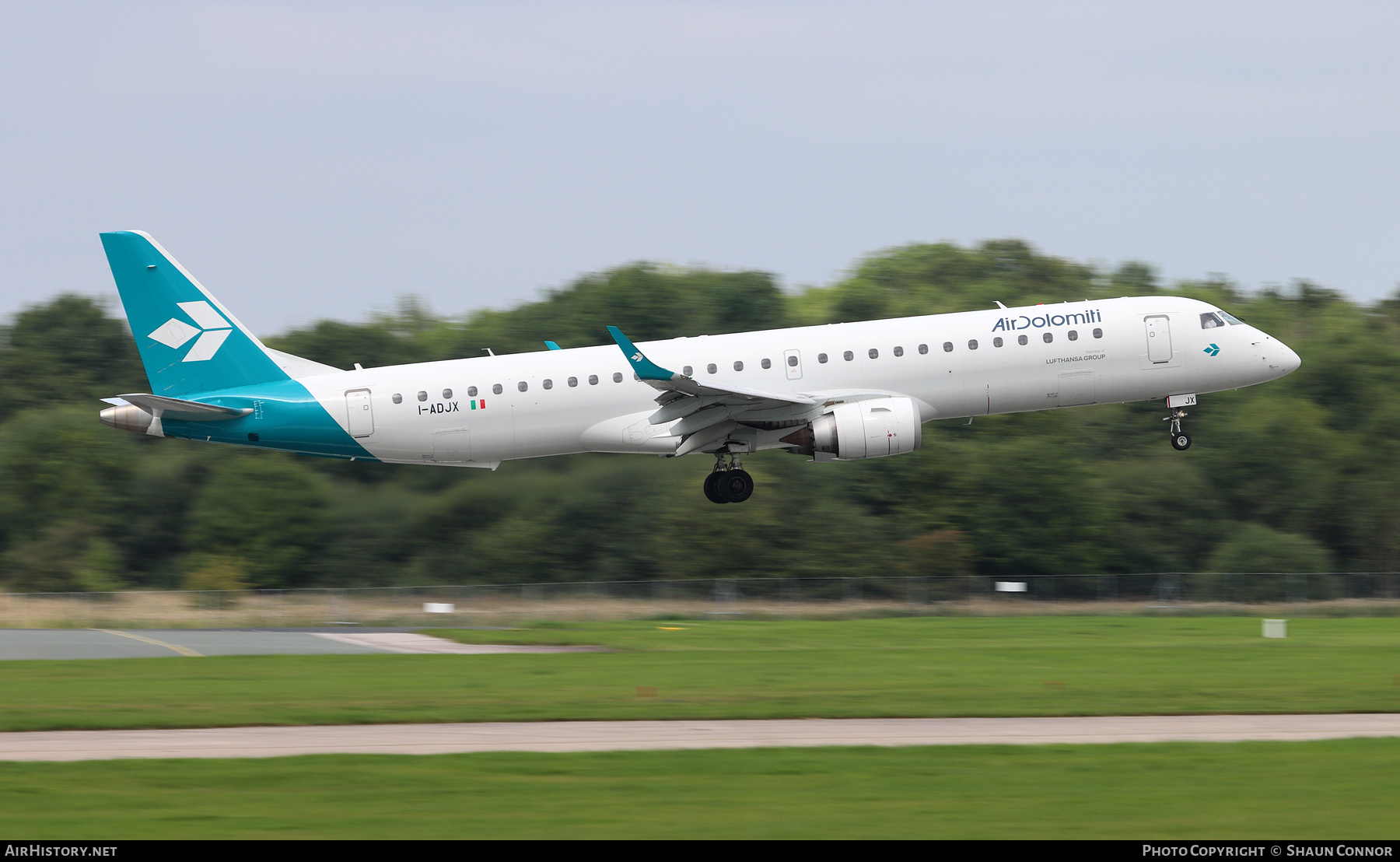 Aircraft Photo of I-ADJX | Embraer 195LR (ERJ-190-200LR) | Air Dolomiti | AirHistory.net #388537