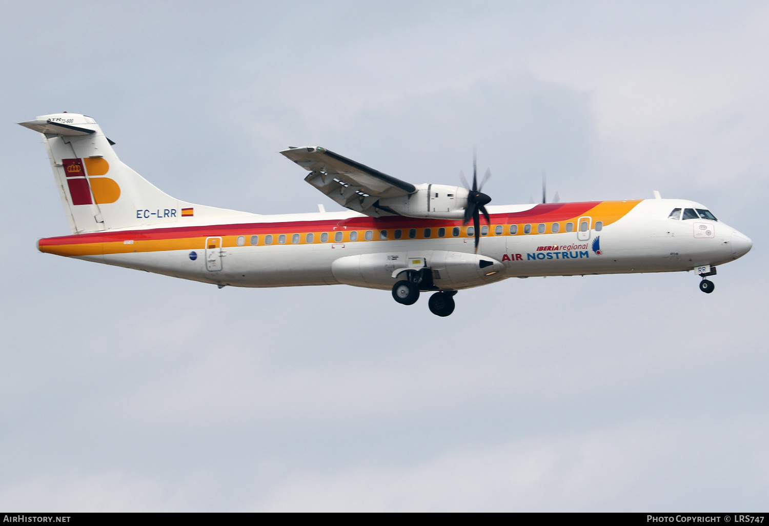 Aircraft Photo of EC-LRR | ATR ATR-72-600 (ATR-72-212A) | Air Nostrum | AirHistory.net #388554