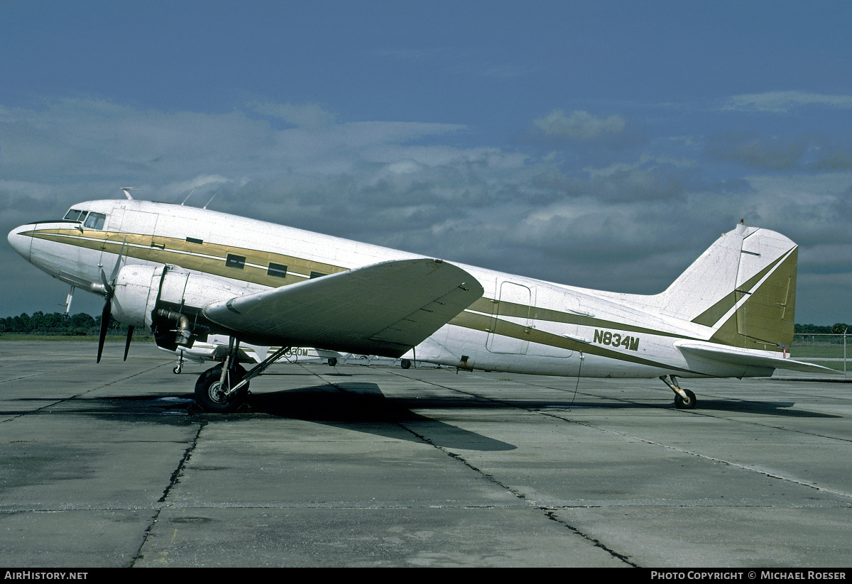 Aircraft Photo of N834M | Douglas C-47D Skytrain | AirHistory.net #388577