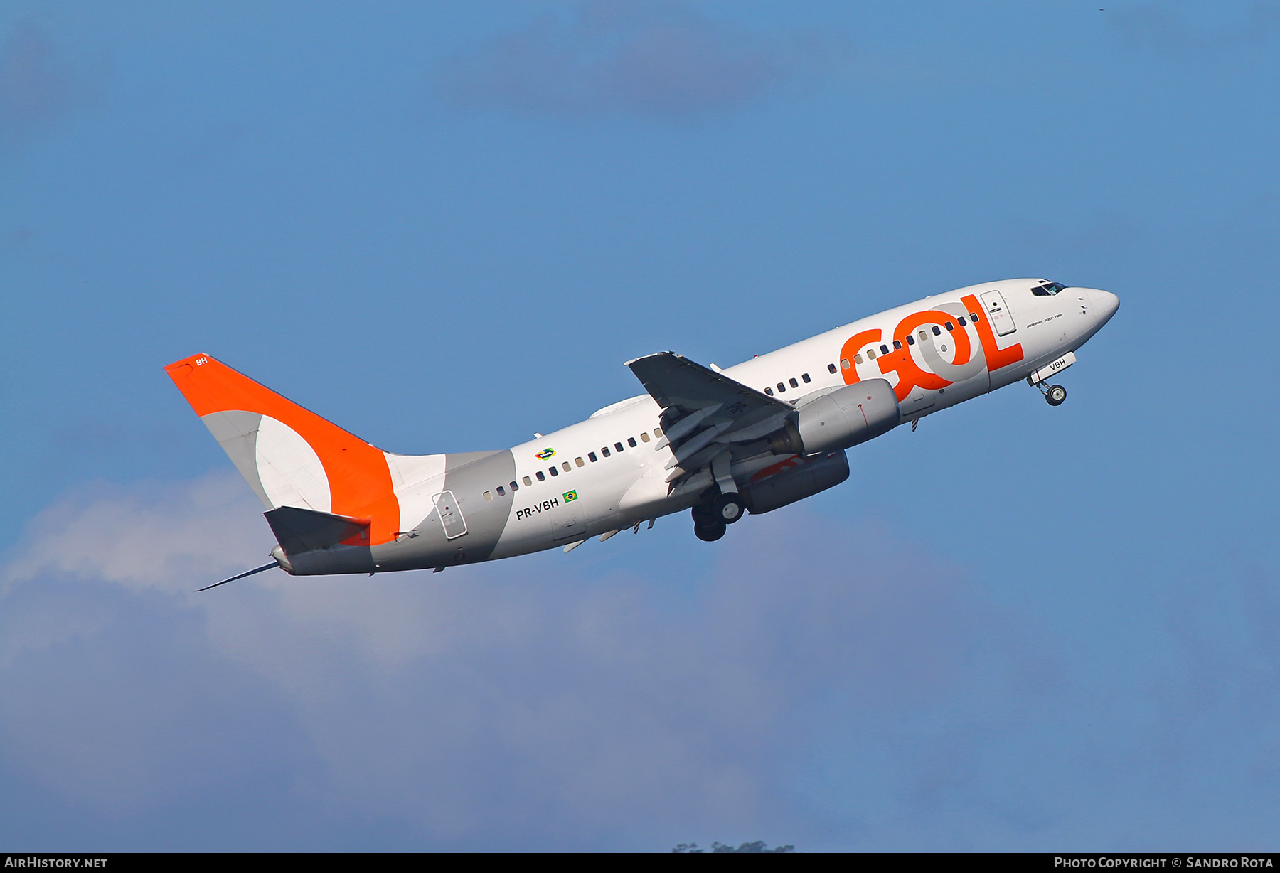 Aircraft Photo of PR-VBH | Boeing 737-73V | GOL Linhas Aéreas | AirHistory.net #388587