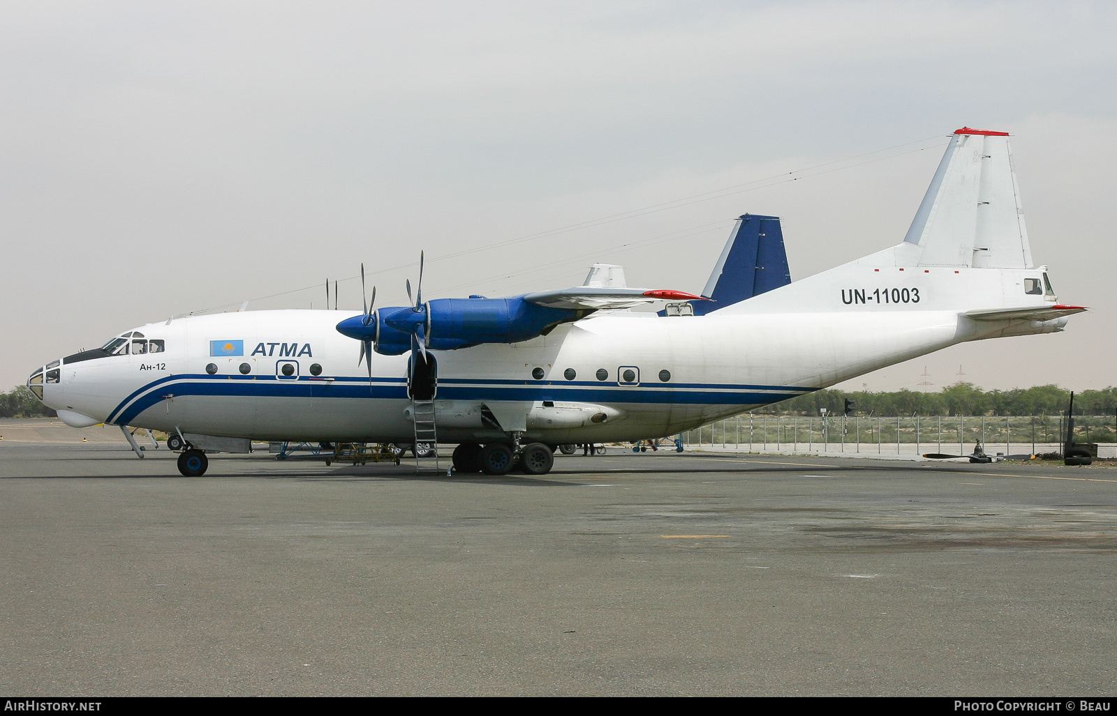 Aircraft Photo of UN-11003 | Antonov An-12BP | ATMA Aircompany | AirHistory.net #388589