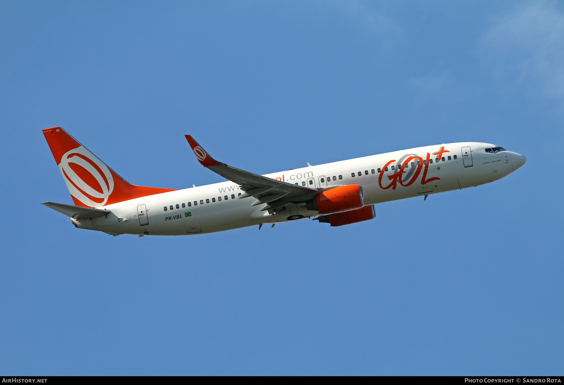 Aircraft Photo of PR-VBL | Boeing 737-8EH | GOL Linhas Aéreas | AirHistory.net #388594