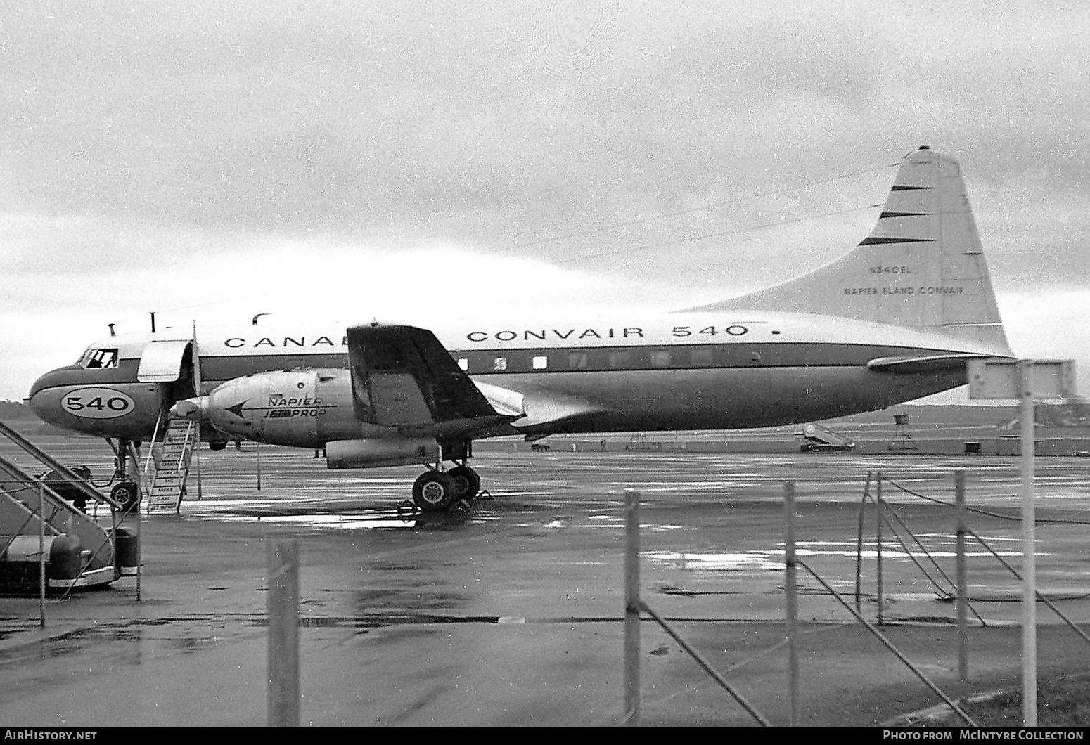 Aircraft Photo of N340EL | Convair 540 | AirHistory.net #388608