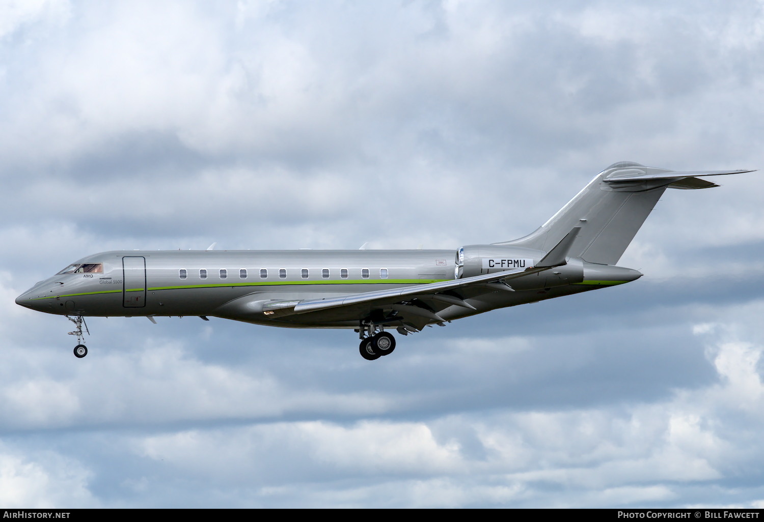 Aircraft Photo of C-FPMU | Bombardier Global 5500 (BD-700-1A11) | AirHistory.net #388615