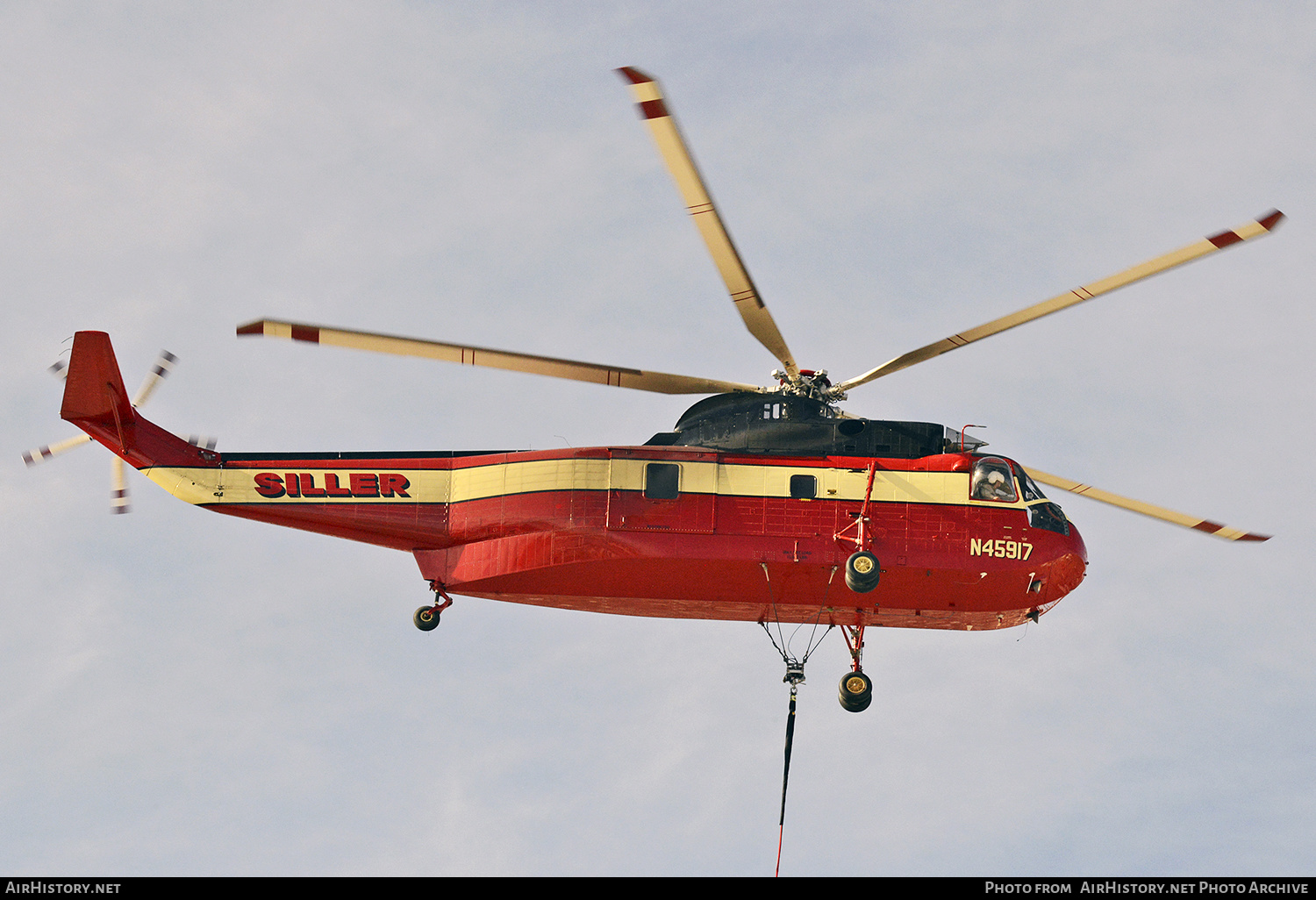Aircraft Photo of N45917 | Sikorsky S-61V-1 | Siller Helicopters | AirHistory.net #388617
