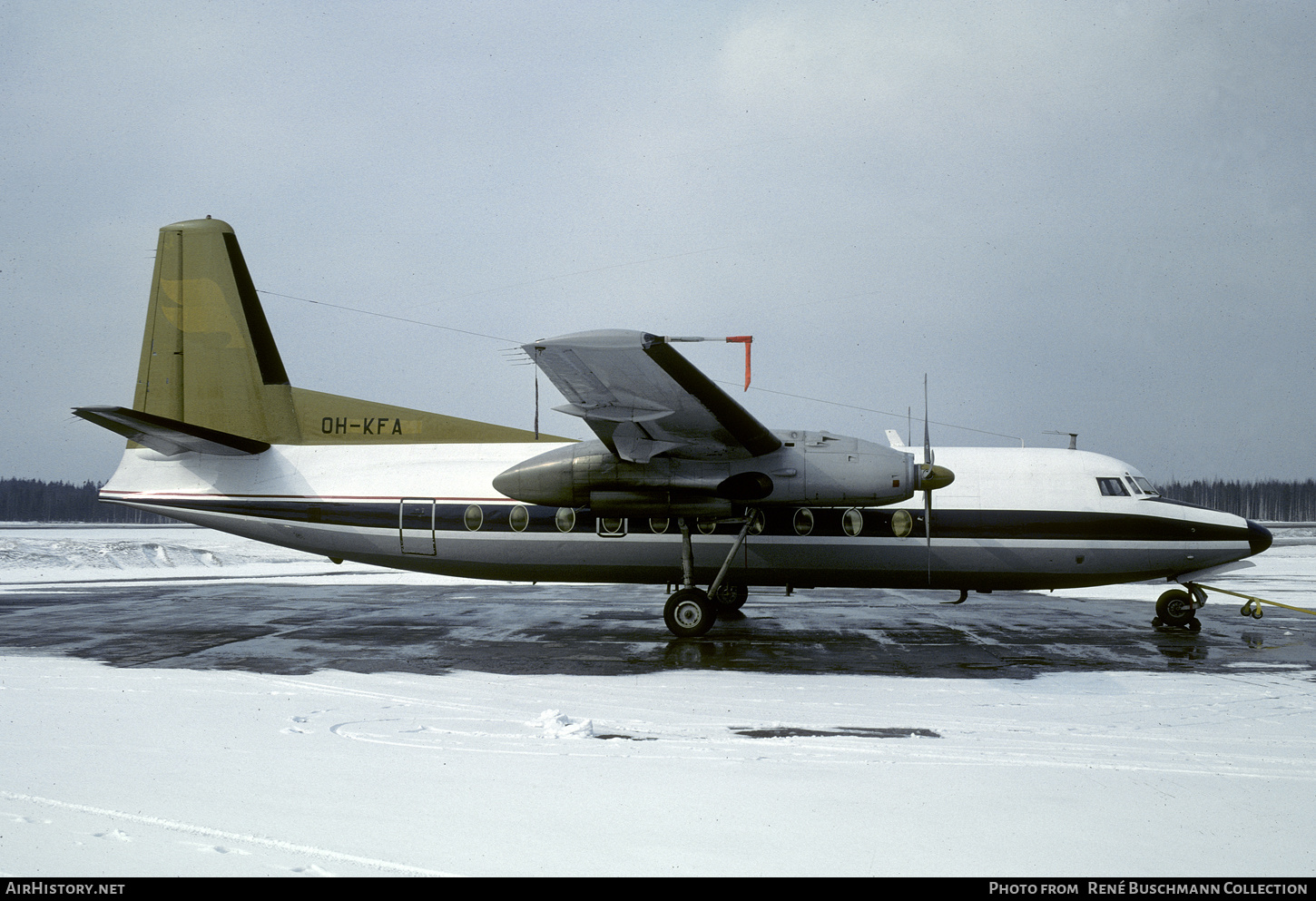 Aircraft Photo of OH-KFA | Fokker F27-100 Friendship | AirHistory.net #388637
