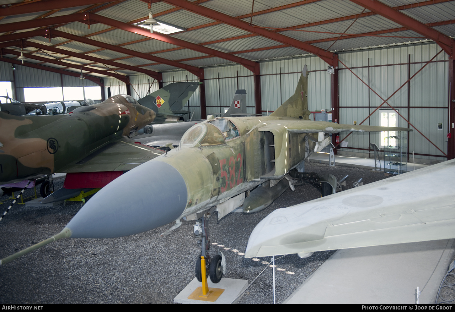 Aircraft Photo of 582 | Mikoyan-Gurevich MiG-23MF | East Germany - Air Force | AirHistory.net #388639