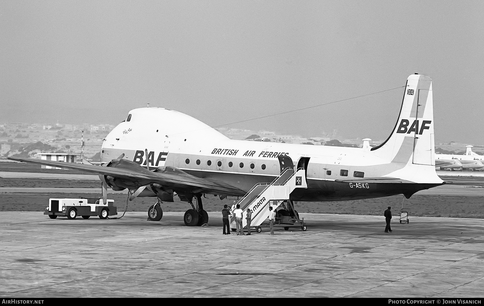 Aircraft Photo of G-ASKG | Aviation Traders ATL-98 Carvair | British Air Ferries - BAF | AirHistory.net #388650